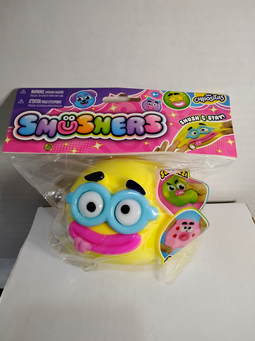 ORB Curiosities Emojiners Smooshers Squishy Squeeze Toy Viral